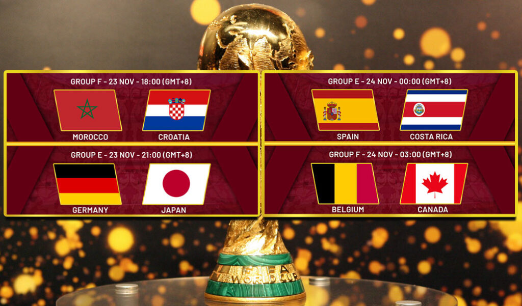 Bet Recommendations: Morocco v Croatia, Germany v Japan, Spain v Costa Rica, & Belgium v Canada