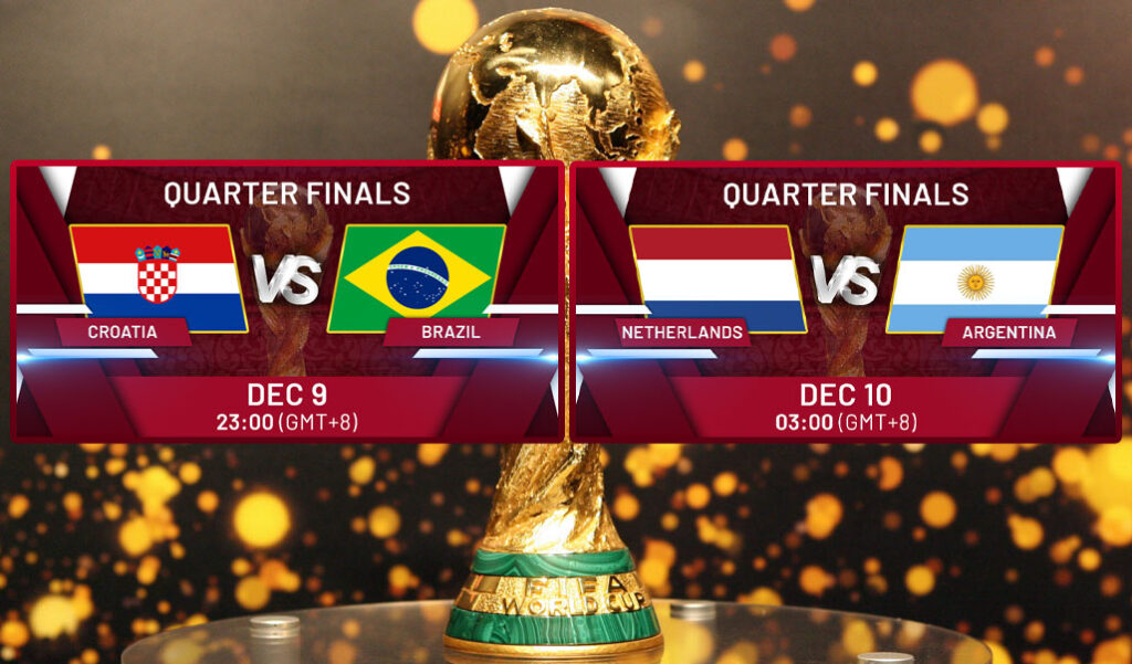 Bet Recommendations: Quarter-finals Croatia vs Brazil and Netherlands vs Argentina
